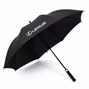 60 Inch Promotional Customized Golf Umbrella Extra Large Straight Handle Automatic Open Business Umbrella wholesale
